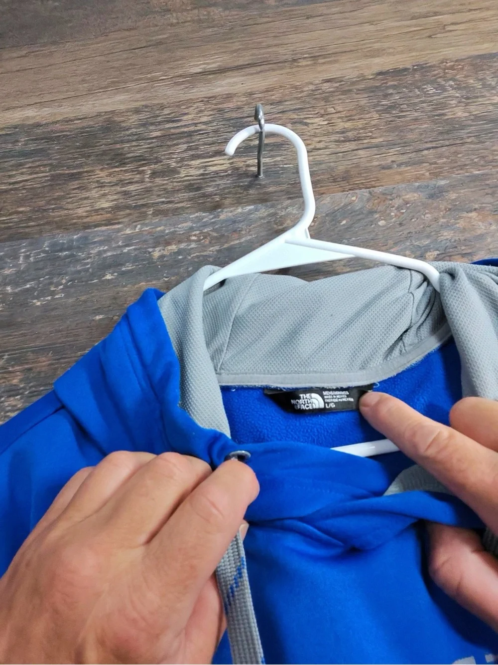 The North Face Electric Blue Pullover Hoodie